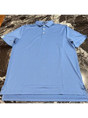 Ralph Lauren RLX Golf SS Polo Shirt Blue Men’s Size Medium New